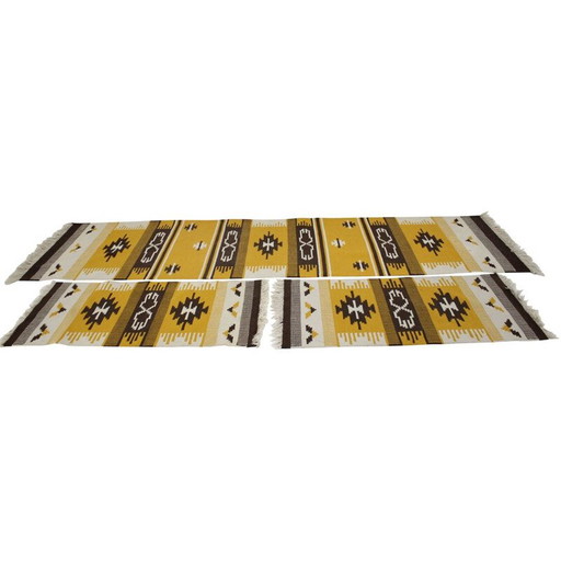 Set van 3 wollen kelim tapijten, 1960