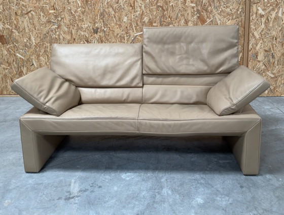 Image 1 of Divano a due posti in pelle Jori JR 8750 beige