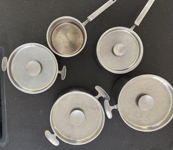 Ensemble de Casseroles Vintage Gero Zilmeta – Accessoires de cuisine, Metal (photo 5 of 8)