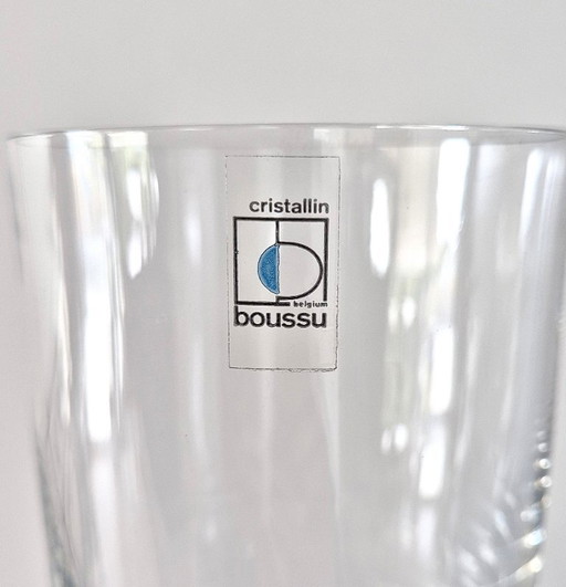 Set di 4 bicchieri Cristallin Boussu di Zéphir Busine – glazen karaffen, Crystal, Glass (photo 2 of 8)