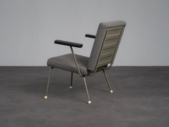 Twee fauteuils model 1401 van Wim Rietveld voor Gispen, Nederland, jaren 1950. – Metal (photo 6 of 10)