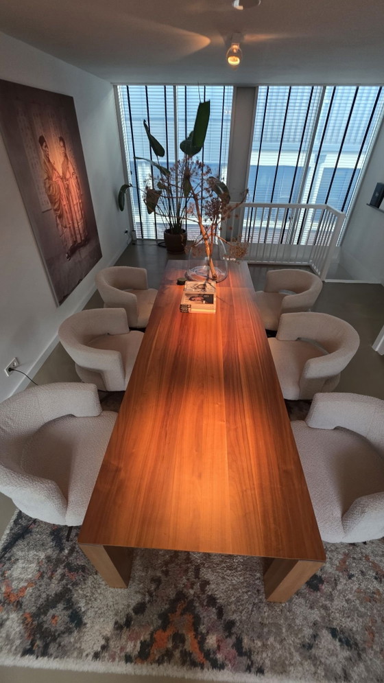 Mesa de comedor de nogal Jori – Mesas de comedor, Metal, Madera (photo 4 of 11)