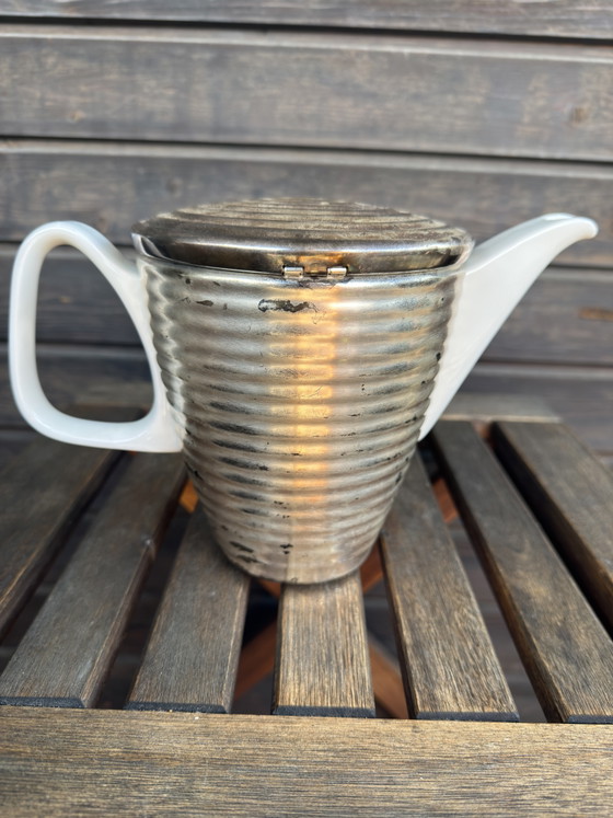 WMF “Beehive” Insulated Jug (Design: Kurt Radtke, 1950s) – Bauscher Porcelain – WMF / Bauscher, Crockery (photo 3 of 11)