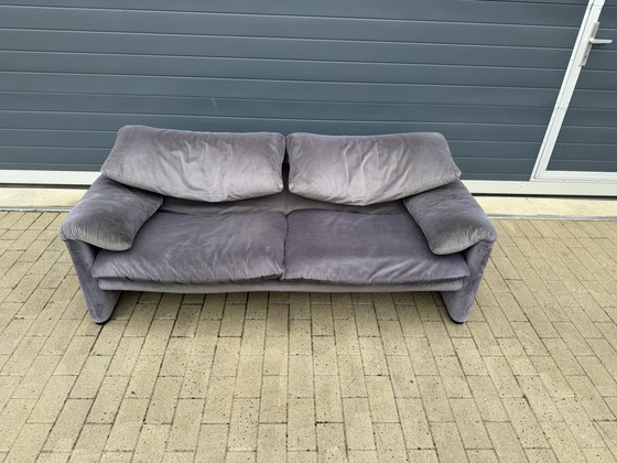 Image 1 of Cassina Maralunga 2,5-Sitzer (kleiner 3-Sitzer) 190 cm breit Vico Magistretti