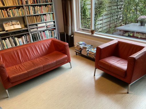 Montis Kubik Sofa und Sessel
