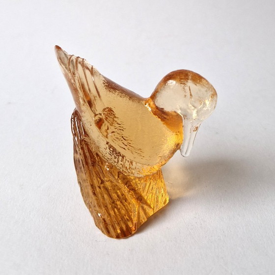 Image 1 of Kosta Boda - Bird by Paul Hoff - Limited Edition