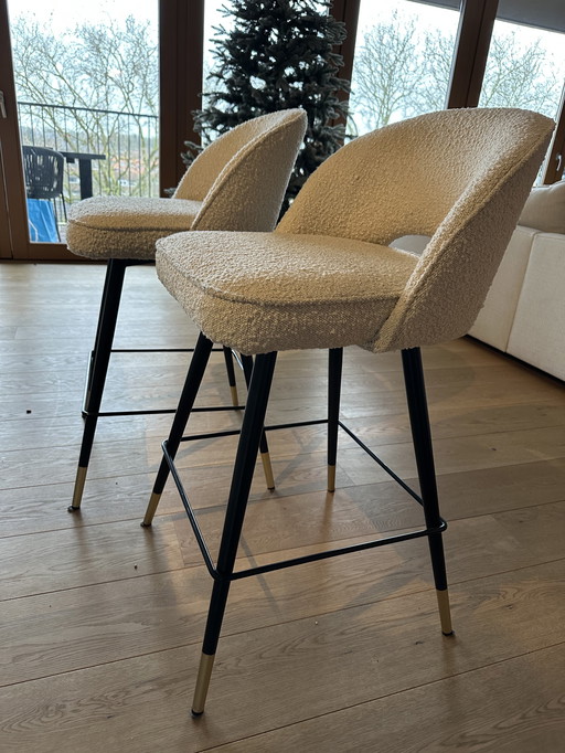 Taburete de mostrador Eichholtz Cliff con bucle