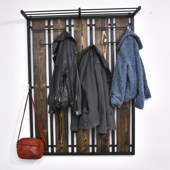 Image 1 of Appendiabiti da parete, guardaroba, vintage, stile loft