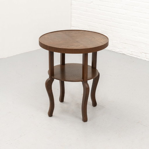 Art Deco Bijzettafel – Wood