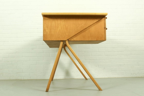 Image 1 of Mid-Century Modern Model EB02 Birch Series Bureau door Cees Braakman voor UMS Pastoe, 1952