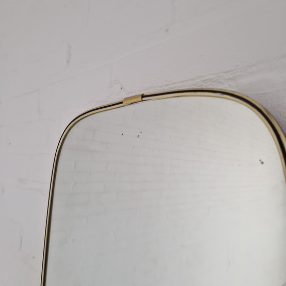 Image 1 of Specchio dorato vintage, anni '70