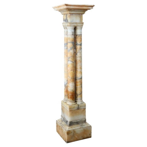 Antique Column in Marble, Italy 19th Century