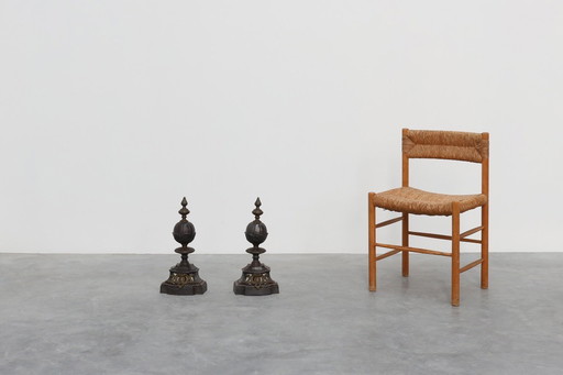 Englische Kaminböcke im Charles II-Stil des 20. Jahrhunderts