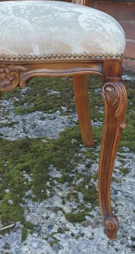 Image 1 of 4 Italiaanse barok eetkamer stoelen 