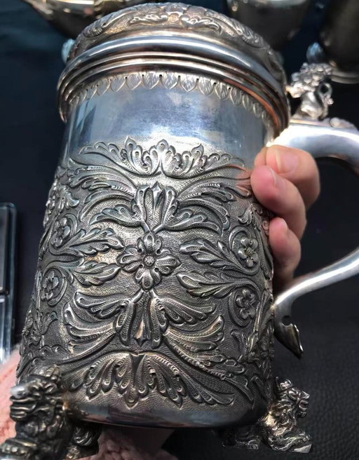 Jarra de cerveza alemana Krug