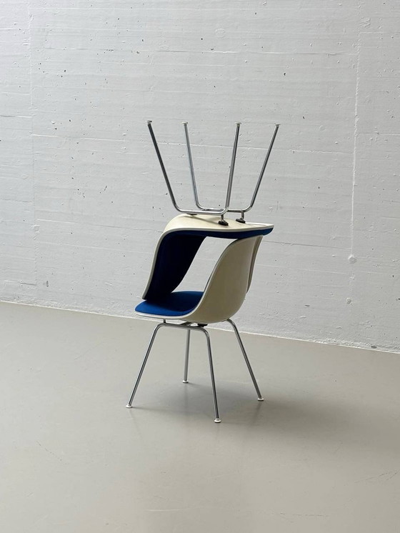 Image 1 of Set of 4 chairs (sidechairs) by Charles Eames for Hermann Miller, 1960s