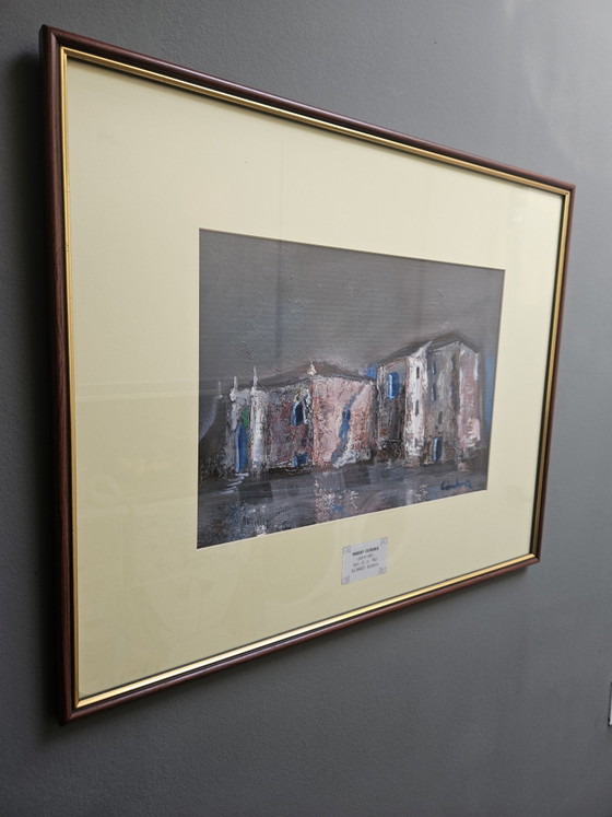 Image 1 of Oil painting by Marian Condruz (1952-2018)