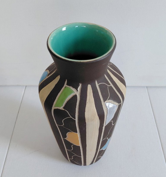 Bay Keramik WGP Vase (Model 606-20) Valencia Jr '60 – Jasba, Ceramic (photo 3 of 12)