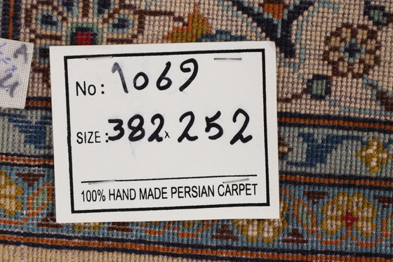 Image 1 of Tappeto persiano Kashan 3,82 x 2,52 Tappeto orientale pregiato n. 1115