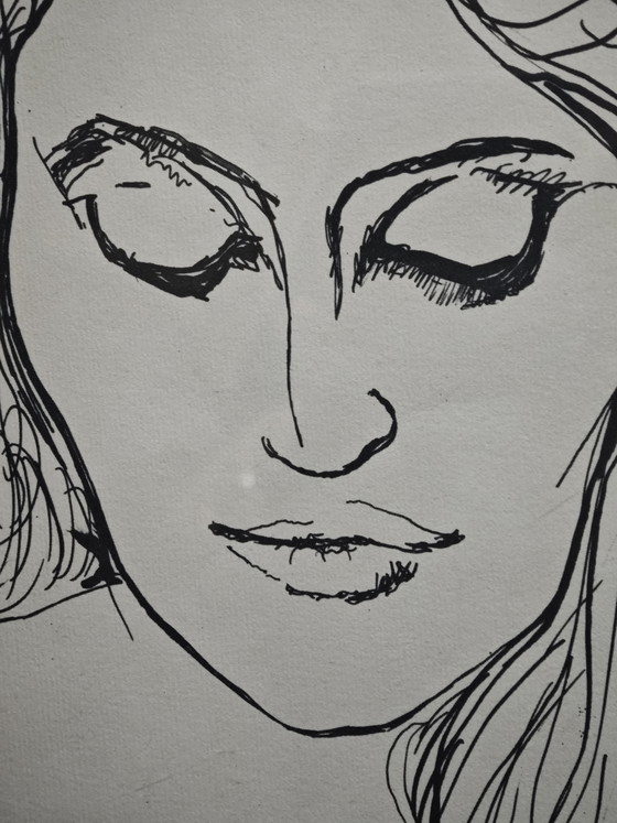 Image 1 of Cadre vintage Guttuso 66 