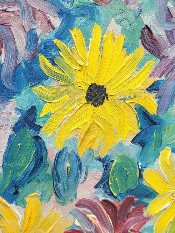 Quadro olio su tela, Fernand Rolland, anni '60 – Dipinti e disegni, Canvas (photo 4 of 9)