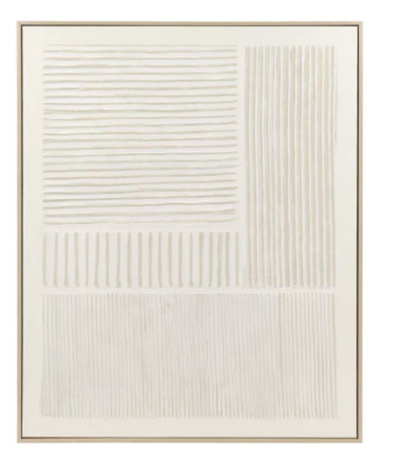 Image 1 of Canvas, painting, "blanche", Pomax