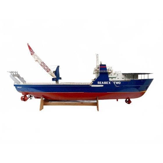 Image 1 of Wunderschönes maßstabsgetreues Modell des Seabex One/Two – Offshore-Tauchunterstützungsschiffs