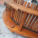 Venta de tumbonas de madera dura