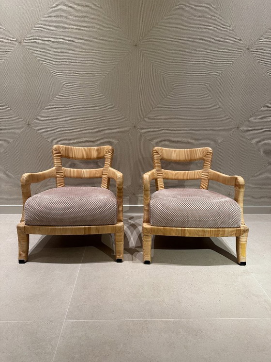 Image 1 of Set van 2 Fauteuil Promemoria Sozzi Topazia