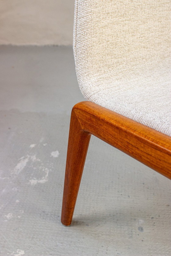 Image 1 of 4 teakhouten stoelen
