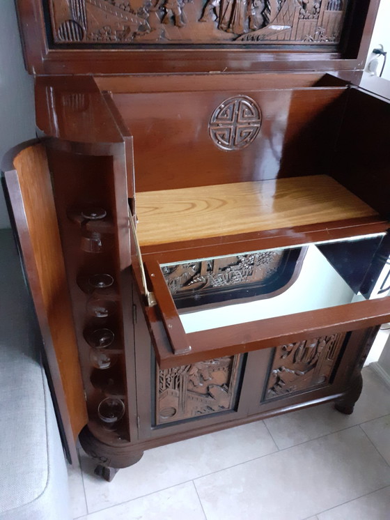 Image 1 of Bar Furniture With Wood Carvings 60th Years