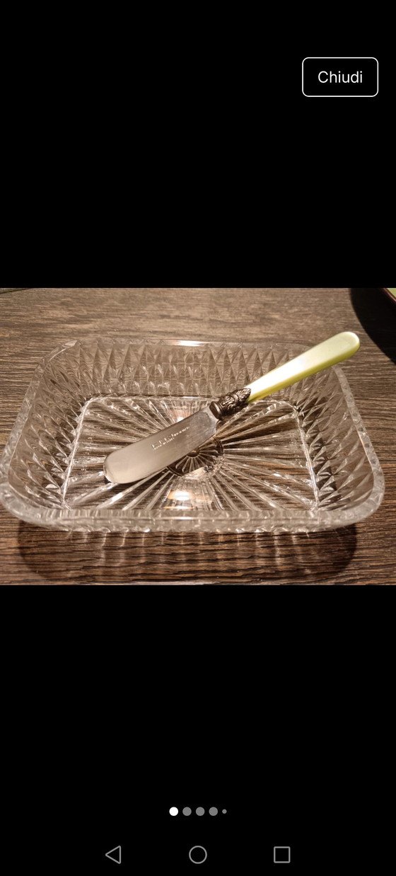 Image 1 of Butterdose (DURELAX) - mit Messer (EME) aus den 1970er Jahren