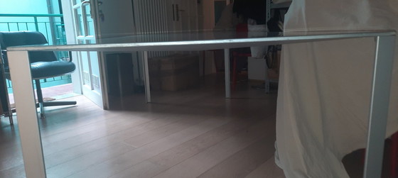 Image 1 of Jean Nouvel “LESS” Original Desk/Table – 1990s Unifor (Molteni) – Metal