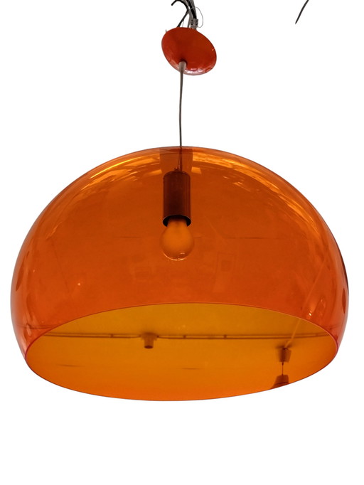 Space Age Design Pendant Lamp by Kartell Model FL/Y