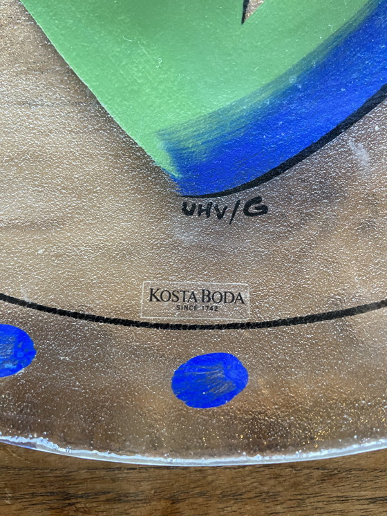 Image 1 of Kosta Boda Ulrica Hydman-Vallien Tulip Set Tellerset