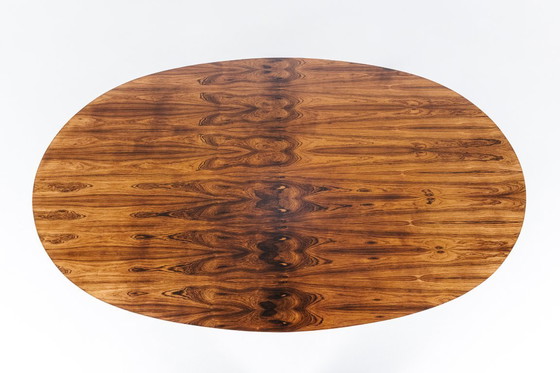 Image 1 of Oval Dining Table in Rosewood by Maurice Burke for Arkana, England, 1960s