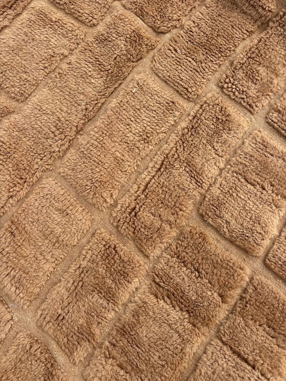 Nieuw modern Marokkaans Mrirt-tapijt 200x300 cm – Wolstructuur – Handgemaakt in Marokko – leslosanges (photo 6 of 10)