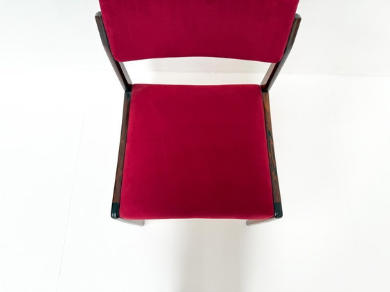 Image 1 of 8x Danish Modern Rosewood Dining Chairs by H.W. Klein for Bramin, 1960s