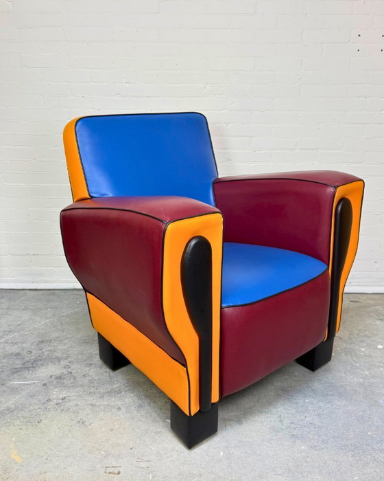 Image 1 of Peter van Zoetendaal Hip Hop Fauteuil, Nederlands Postmodern, jaren 90