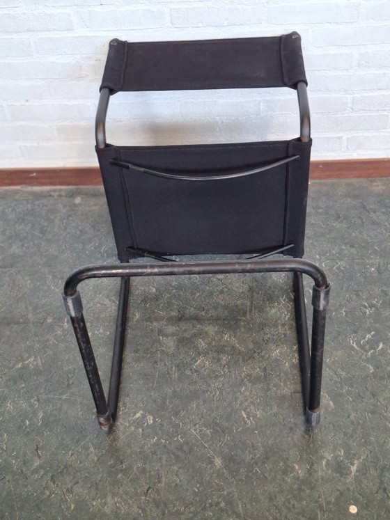Silla Mart Stam – Sillas de comedor, Metal, Canvas (photo 10 of 10)