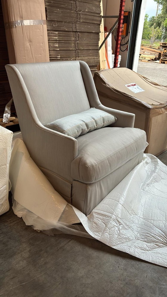 Saladino Tejas Armchair with Ottoman – Saladino Furniture, Adjustable recliner chair, Textile (photo 2 of 5)