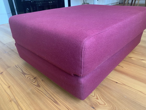 LOUNGE PLUS Schlafhocker, Faltmatratze von Softline – Hocker & Poufs, Wolle, Stoff (photo 2 of 6)