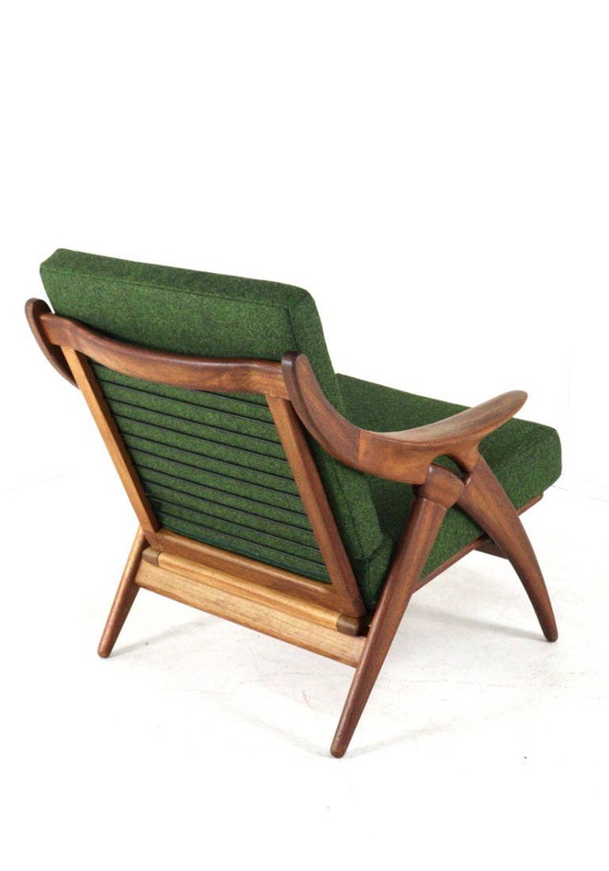Image 1 of Set di 2 poltrone De Ster de Knoop, rivestite di recente, stile vintage.