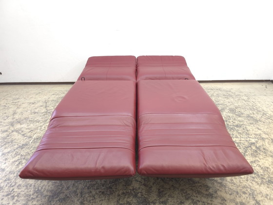 Rolf Benz Plura Sofa Designer Sofa Leather Sofa Couch Function – 2 seaters (photo 6 of 15)