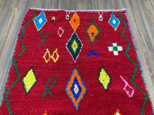 Tapis de l’Atlas – Création Artisanale en Laine 220cmx130cm – vloerkleden en tapijten, Wool (photo 2 of 7)