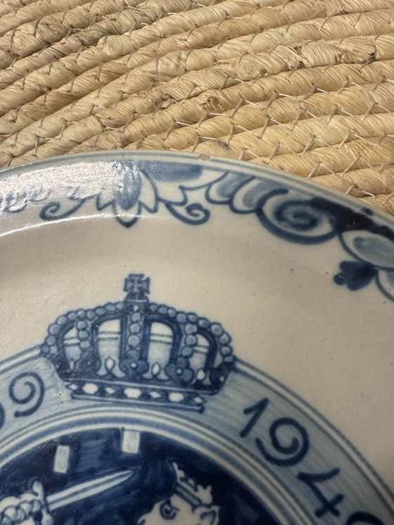 Image 1 of KNVB bord Delfts Blauw