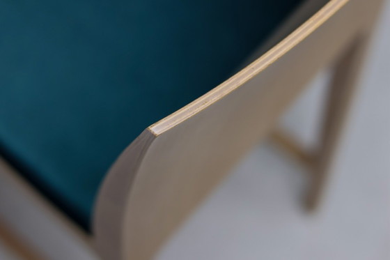 Image 1 of SET DI SEI SGABELLI DA BAR “ANNA” IN FAGGIO DI CRASSEVIG, ITALIA, ANNI '90