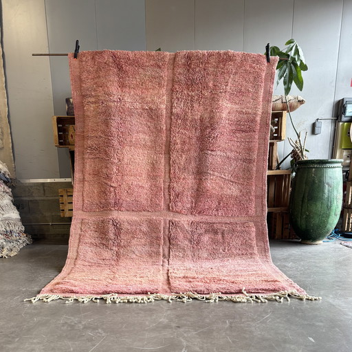 Ouarda - Pink Moroccan Berber Wool Rug