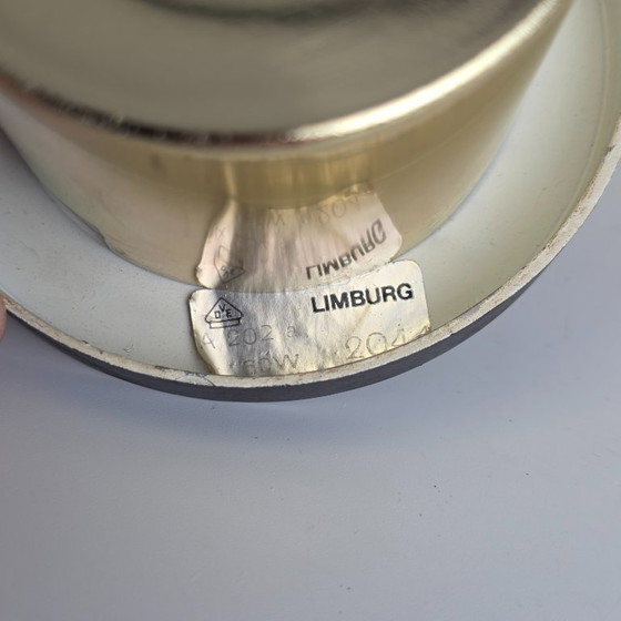 Image 1 of Vintage Bubbel wandlamp/plafondlamp – Glashütte Limburg – Helena Tynell – Ø 24 cm – Duitsland - plafonnière