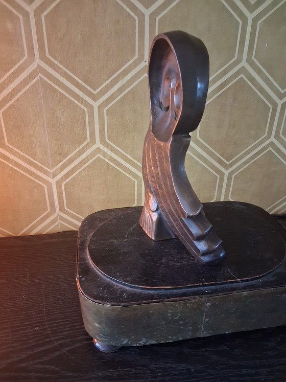 Image 1 of Gufo di bronzo